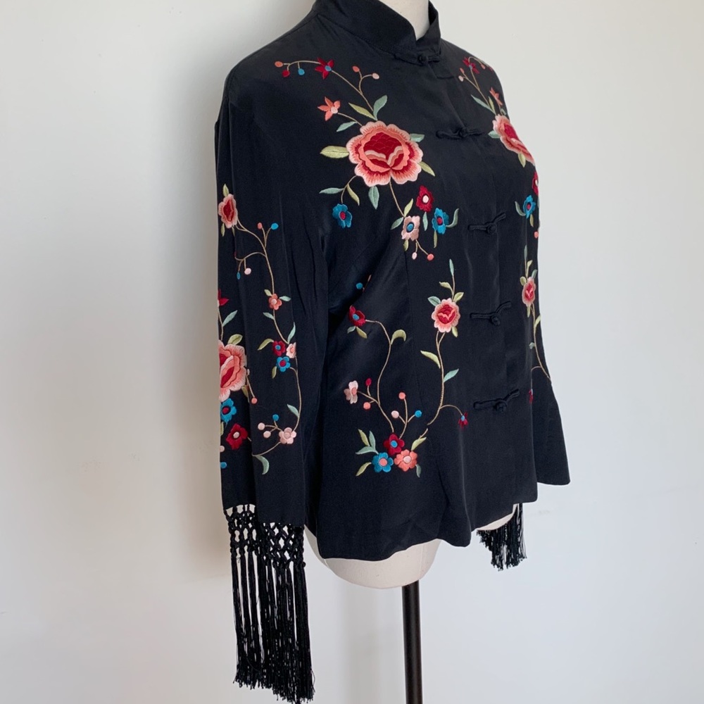 Colorful Silk Tassel Top - Picture 5 of 7